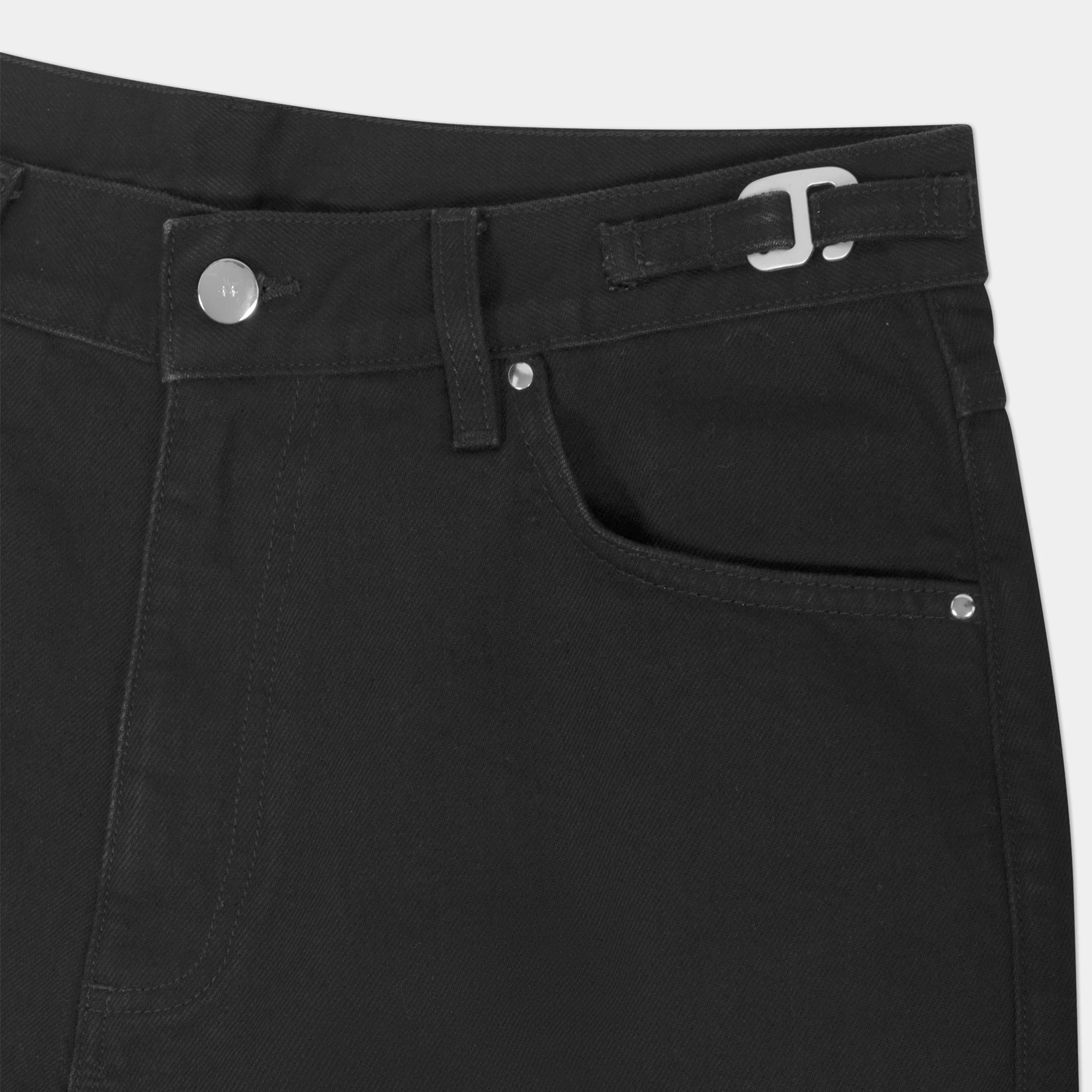 FENCE DENIM SHORTS - Image 3
